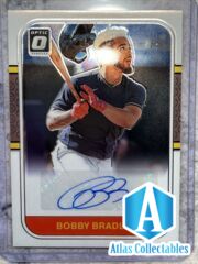 Bobby Bradley 2021 Donruss Optic '87 Auto Autograph Holo Prizm #35